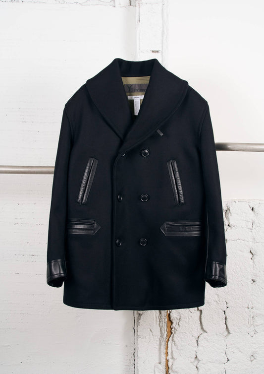 Y's for men × MASSES_MELTON RAIL ROADER COAT