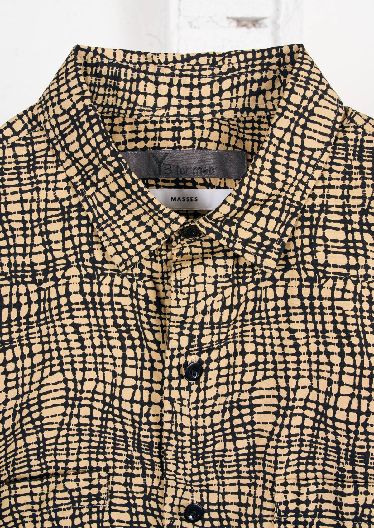 Y's for men × MASSES_CHEST POCKET B SHIRT