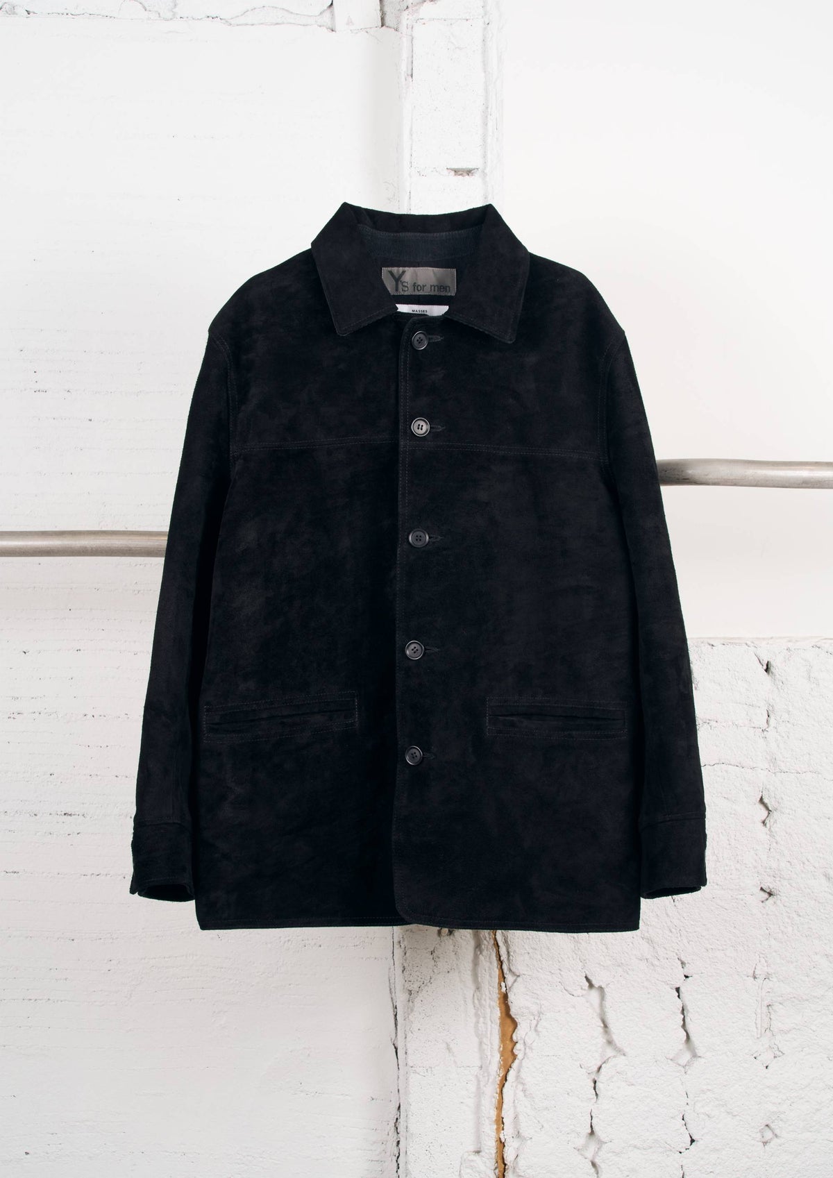 Y's for men × MASSES_HORSE LEATHER B CAR COAT