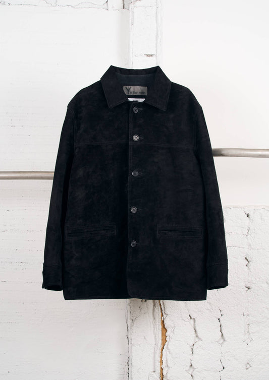 Y's for men × MASSES_HORSE LEATHER B CAR COAT