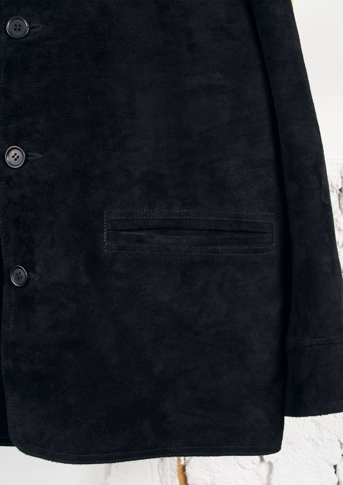 Y's for men × MASSES_HORSE LEATHER B CAR COAT