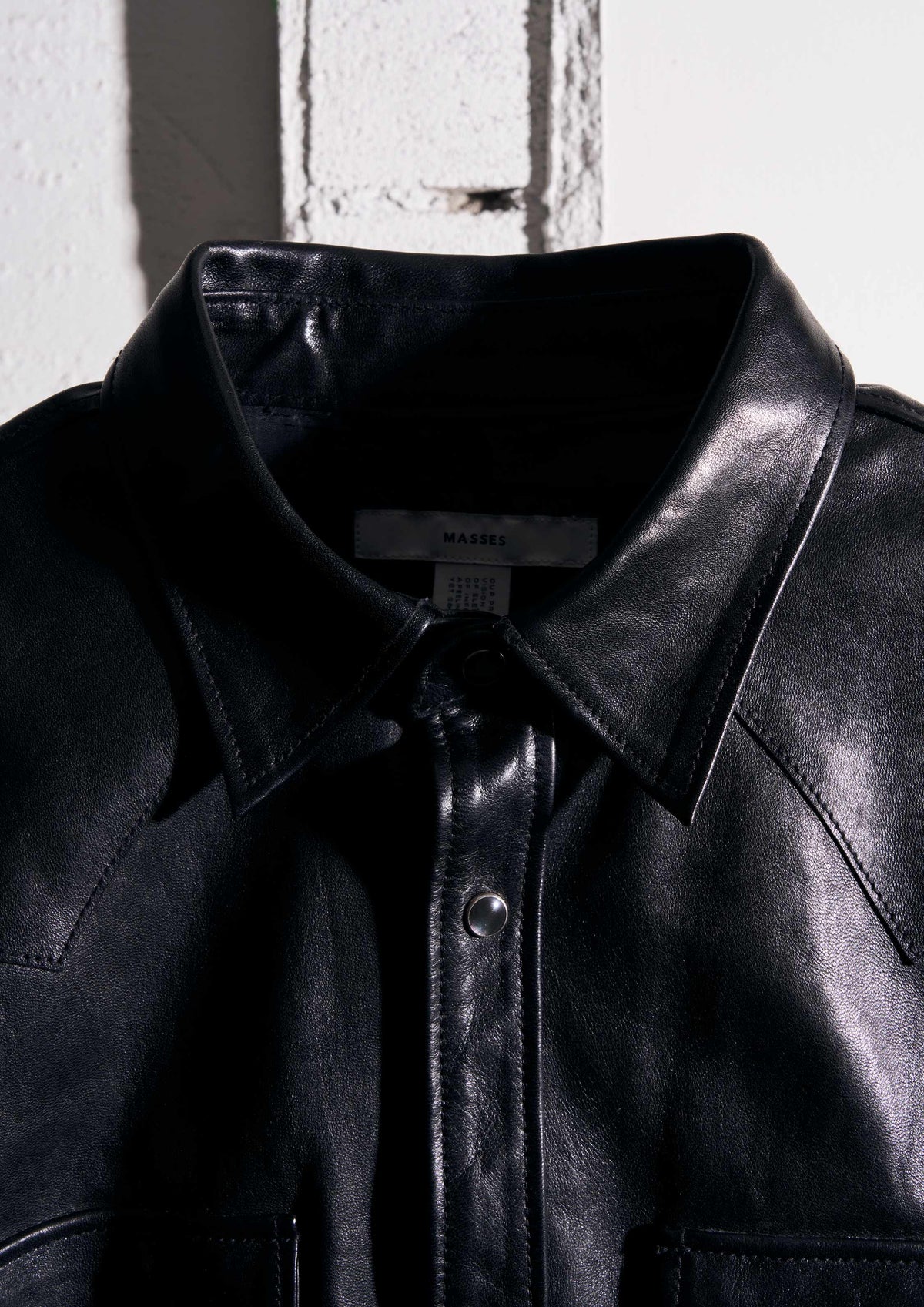 HORSE LEATHER SHIRT VINTAGE W