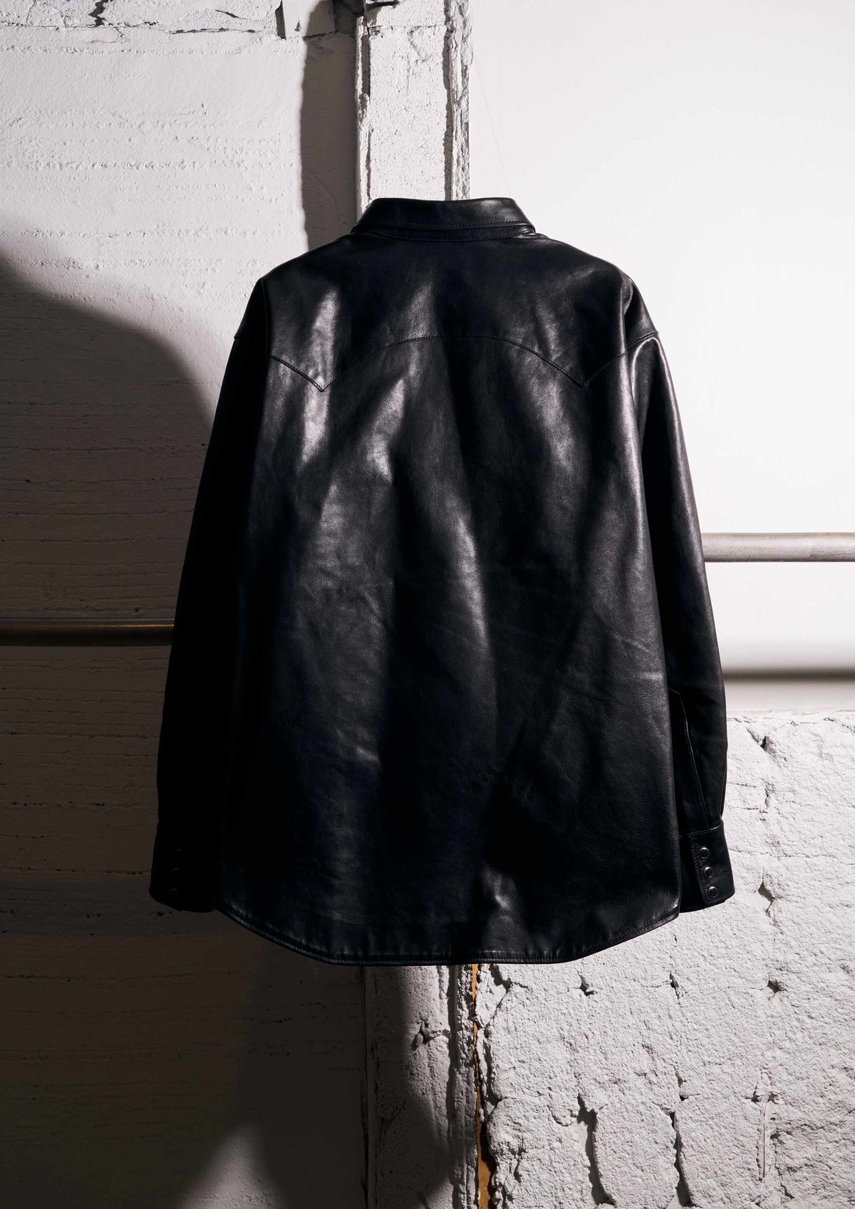HORSE LEATHER SHIRT VINTAGE W
